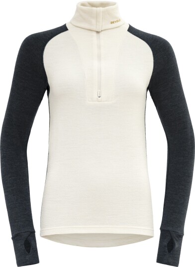 Devold Expedition Merino Silk Zip Dame C/Ink/Offwhite L Devold Expedition Merino Silk Zip Dame C/Ink/Offwhite L