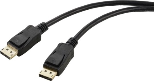 Renkforce Rf-5771516, 2 M, Displayport, Displayport, Hankjønn, Hankjønn, 7680 X 4320 Piksler Renkforce Rf-5771516, 2 M, Displayport, Displayport, Hankjønn, Hankjønn, 7680 X 4320 Piksler