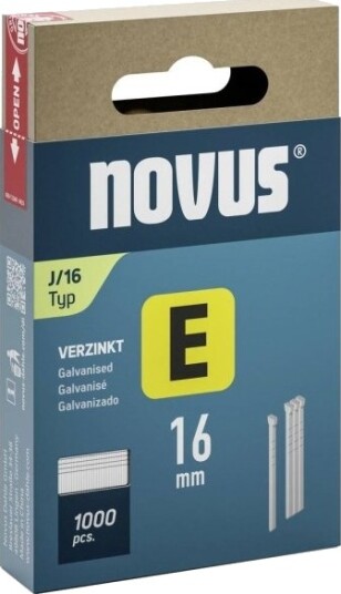 Novus Novus Tools 044 0089 Stiftspiker Type J 16 Mm 1000 Stk