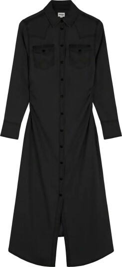 Wrangler Cinched Waist Maxi BLACK FADE L x 00
