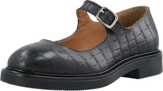 Bianco | Biaadda Mary Jane Croco Embossed Leather | 37
