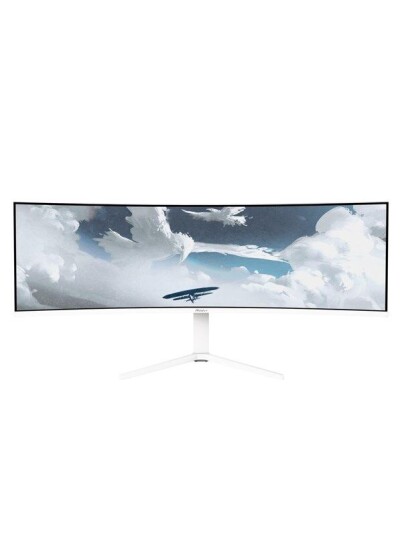 Arozzi Nova 49" UWQHD Curved Gaming Skjerm 165 Hz Hvit Arozzi Nova 49" UWQHD Curved Gaming Skjerm 165 Hz Hvit