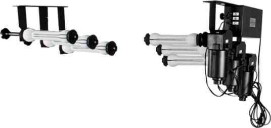 Nanlite Background Support BE-3RS Kit Motorisert bakgrunnsoppheng for 3 ruller
