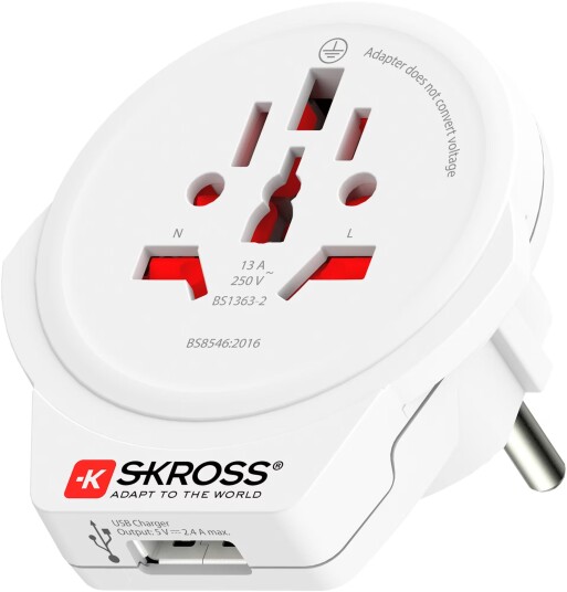 SKross verden til Europa reiseadapter 3310015 SKross verden til Europa reiseadapter 3310015