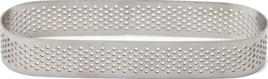 Patisse Perforert Oval Bakering 10Cm Patisse Patisse Perforert Oval Bakering 10Cm Patisse