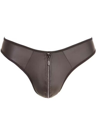 Svenjoyment Underwear Men"s G-String with Rhinestone Zip