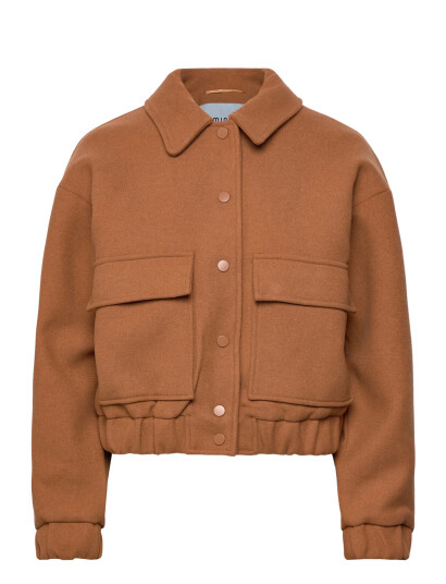 Minus Msjinna Bomber Jacket - Brown - 44 Minus Msjinna Bomber Jacket - Brown - 44
