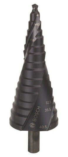 Bosch Trinnbor HSS-AlTiN M10-M40, 10,0 mm, 125,5 mm Bosch Trinnbor HSS-AlTiN M10-M40, 10,0 mm, 125,5 mm