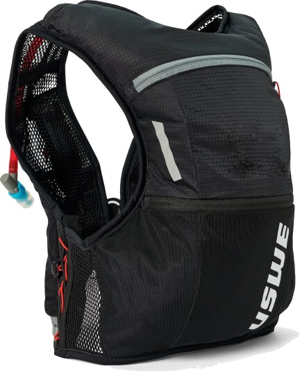 USWE Sykkelvest med drikkesystem Rush 8 L Black/grey L