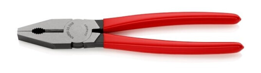 Knipex 03 01 250, Kombinasjonstang, Stål, Plastikk, Rød, 25 Cm, 489 G