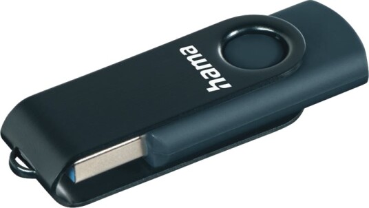 Hama "Rotate" Usb-Flashstasjon 256 Gb Usb 3.0 Bensinblå