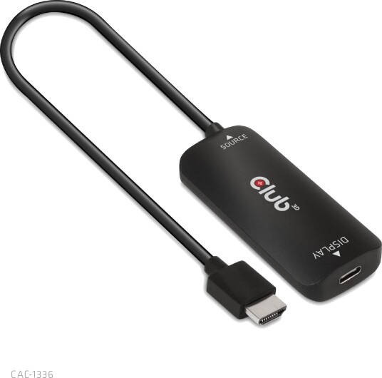 Club 3D Aktiv HDMI til USB Type-C Adapter 4K/8K 1m Sort