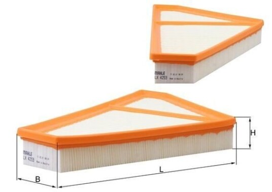 Luftfilter KNECHT LX 4253 Luftfilter KNECHT LX 4253