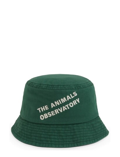 THE ANIMALS OBSERVATORY Tuna Kid Bucket Hat Dark Garden Green 54 THE ANIMALS OBSERVATORY Tuna Kid Bucket Hat Dark Garden Green 54
