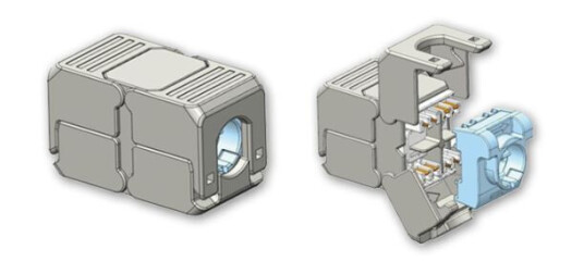Eurolan 16B-EA-13SL Skjøt RJ45 8(8), avskjermet Eurolan 16B-EA-13SL Skjøt RJ45 8(8), avskjermet