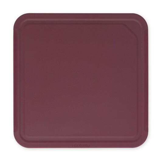 Brabantia TASTY+ skjærefjøl medium 25 x 25 cm Aubergine red