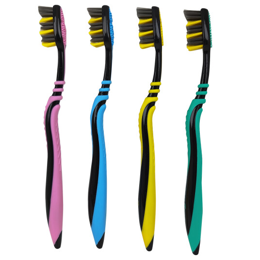 Colgate Zig Zag CHARCOAL Tannbørste Medium