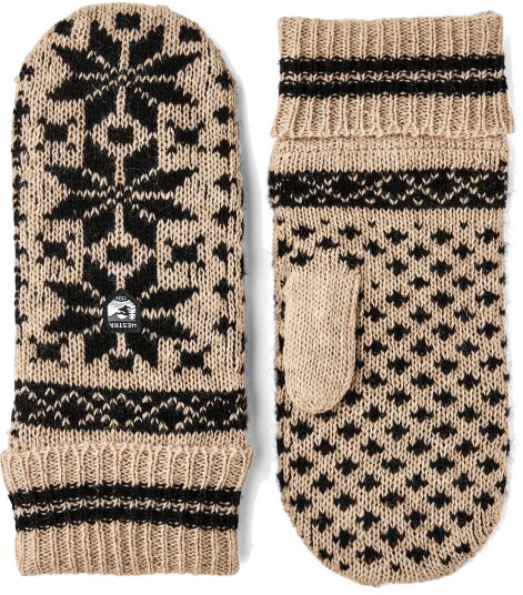 Hestra Kids" Nordic Junior   Mitt Beige/Black 6