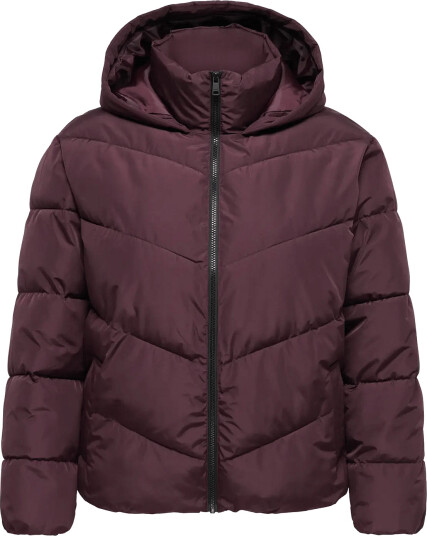 ONLY Carmakoma Carclair Short Puffer Otw Burgundy 42 44