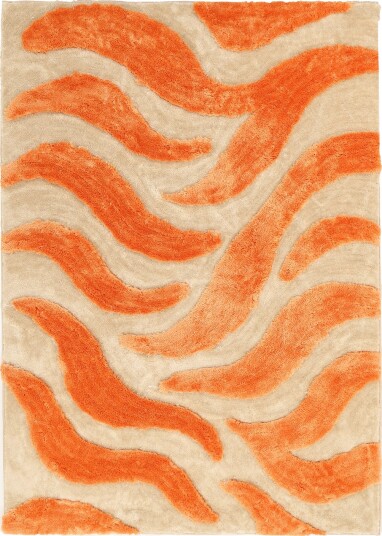 Ryetepper Fergana krem/oransje Størrelse: 160 x 230 cm Ryetepper Fergana krem/oransje Størrelse: 160 x 230 cm