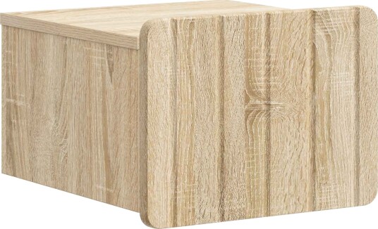 Vegghengt Nattbord Sonoma eik 33 x 34,5 x 24 cm Konstruert tre
