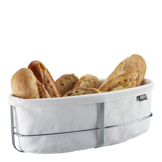Gefu Brunch brødkurv oval hvit Gefu Brunch brødkurv oval hvit