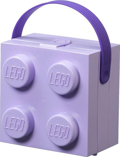 LEGO®  Boks med håndtak lavendel