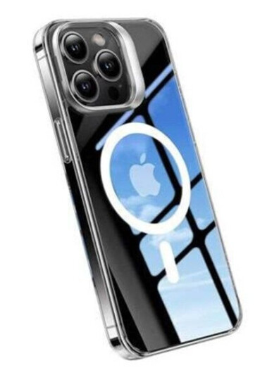 Torras Clear-Mag Mobildeksel for iPhone 15 Pro - Transparent