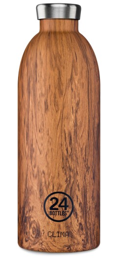 ​24 Bottles - Clima Bottle 0,85 L - Sequoia Wood Print 