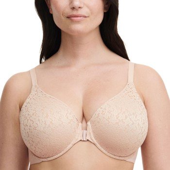 Chantelle BH EasyFeel Norah Front Closure Bra Beige nylon E 70 Dame
