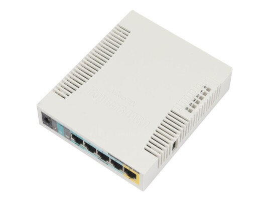 Mikrotik RB951UI-2HND Trådløst Aksesspunkt 100 Mbps Wi-Fi 2.4 GHz Hvit Mikrotik RB951UI-2HND Trådløst Aksesspunkt 100 Mbps Wi-Fi 2.4 GHz Hvit