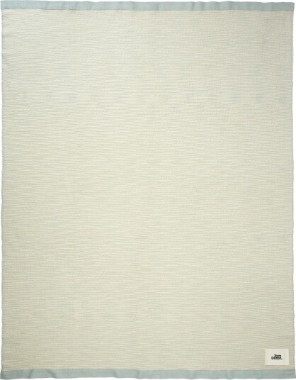 Thread Teppe 140x180 cm, Blå / Hvit