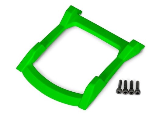 Traxxas TRX-6728G Body Skid Plate Roof Green Rustler 4x4