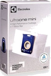 Electrolux AEG-Electrolux UltraOne Mini støvposer Mikrofiber (4 poser, 1 filter)