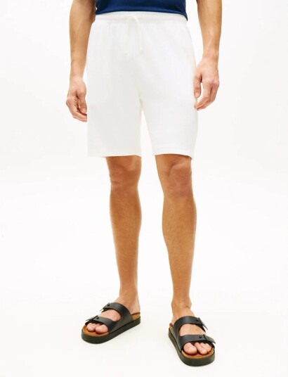 Tommy Hilfiger Towelling Sweatshorts   White   XXL