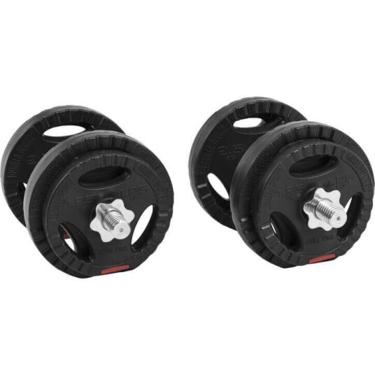 Gorilla Sports Hantlar PRO Trigrip - 2x10kg Gorilla Sports Hantlar PRO Trigrip - 2x10kg