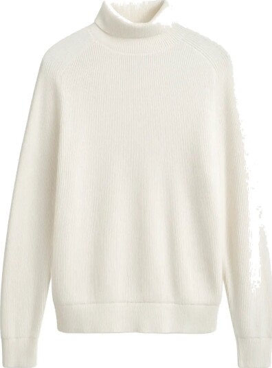 Gant Cotton Merino Turtleneck Cream XXL