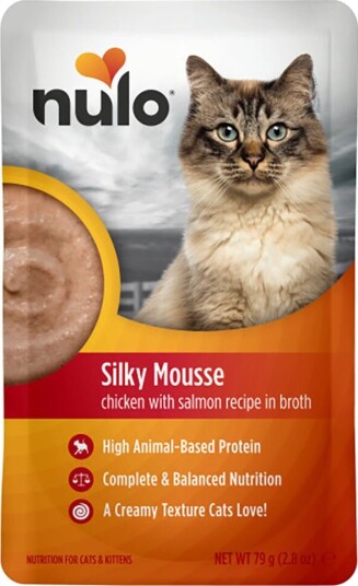 Nulo Våtfôr Silky Mousse Cat With Salmon In Broth Våtfôr Til Katt Chicken 79 G