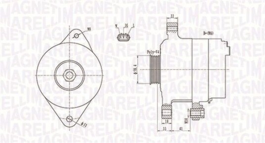 Dynamo MAGNETI MARELLI 063731793010