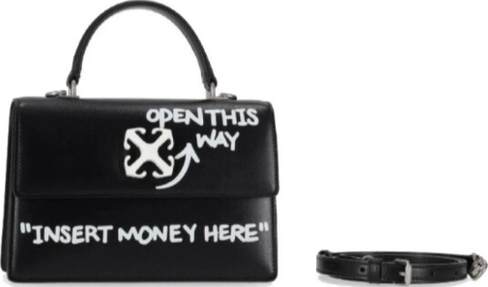 Off White Dame Vesker Svart ONE SIZE, Off White Dame Vesker Svart ONE SIZE,