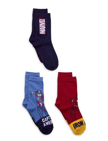 Marvel Socks   Multi/patterned   31/34