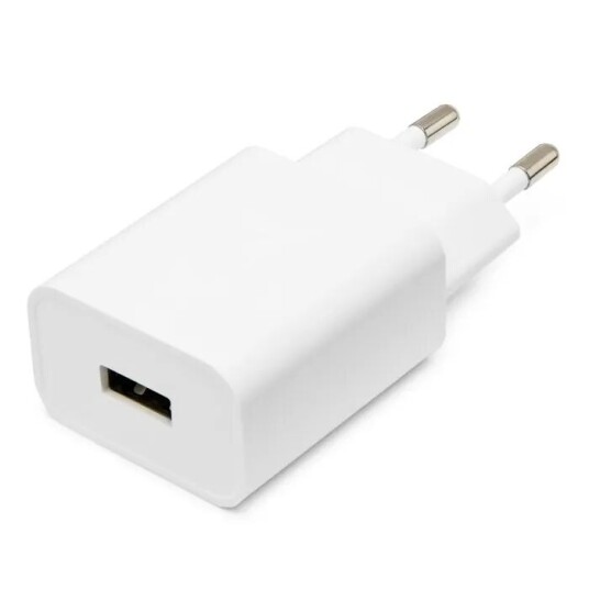 Linocell Mini USB-lader 2,4 A Hvit