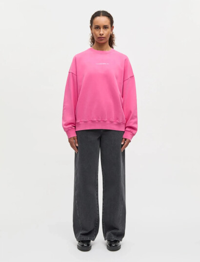 Mads Nørgaard Compact Cotton Atli Sweatshirt Pink L Mads Nørgaard Compact Cotton Atli Sweatshirt Pink L
