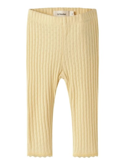 Lil"Atelier Nbfhaldis Slim Leggings Lil - Yellow - 68