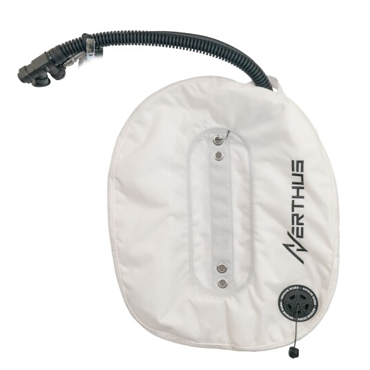 Nerthus Vinge m/ stål bakplate, Singeltank HVIT Nerthus Vinge m/ stål bakplate, Singeltank HVIT