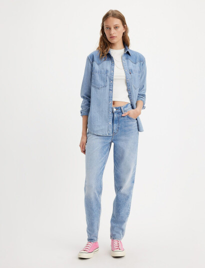 Levi"s® 80S Mom Jean Hows My Driving Blue 26 x 32 Levi"s® 80S Mom Jean Hows My Driving Blue 26 x 32