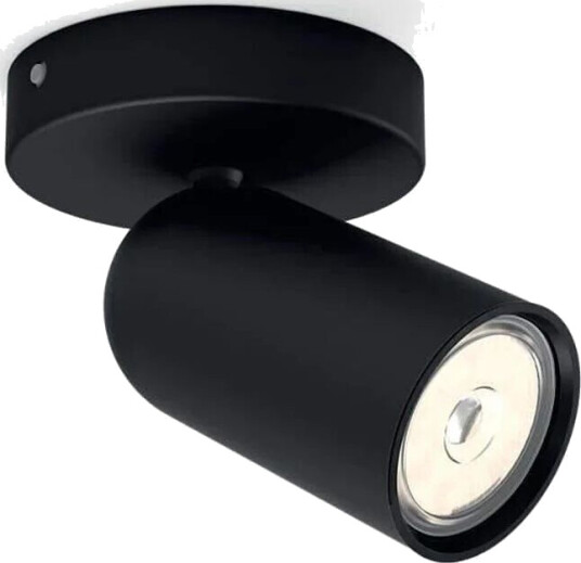 Philips myLiving Pongee tak/veggspot, Svart