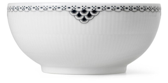 Royal Copenhagen Black Lace skål 110 cl