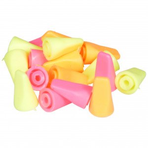 Infinity Hearts Maskestopper/Pinnebeskytter Gummi Ass. Farger 2,5x1,5c
