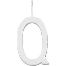 Design Letters Archetype Charm 16 mm Silver A-Z Q